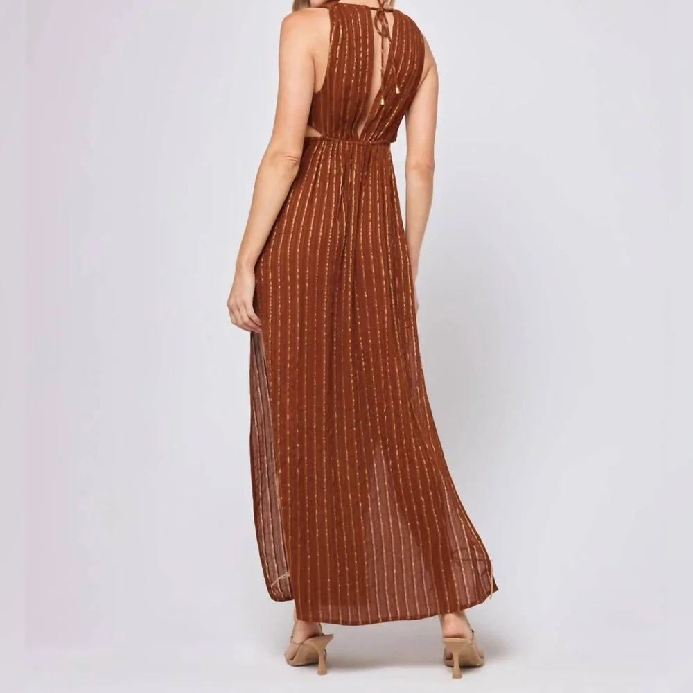 L*Space Rafael Cover-Up In Coffee NWOT XS - Picture 3 of 9